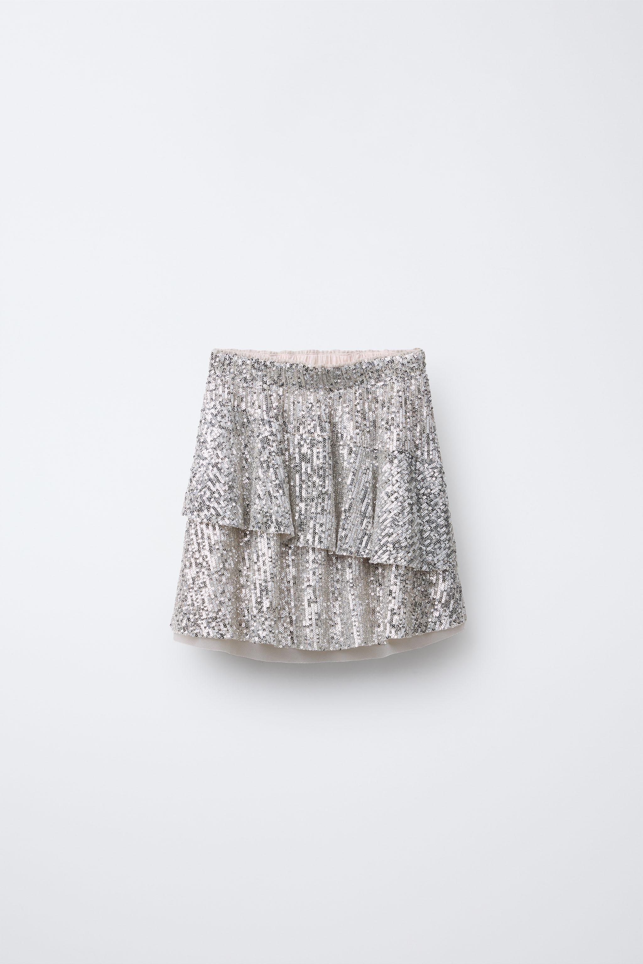 SEQUIN MINI SKIRT